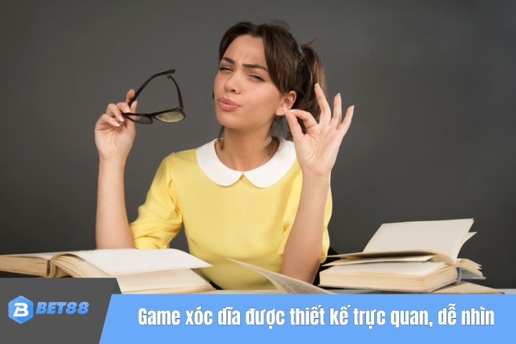 Game xóc dĩa được thiết kế trực quan, dễ tương tác