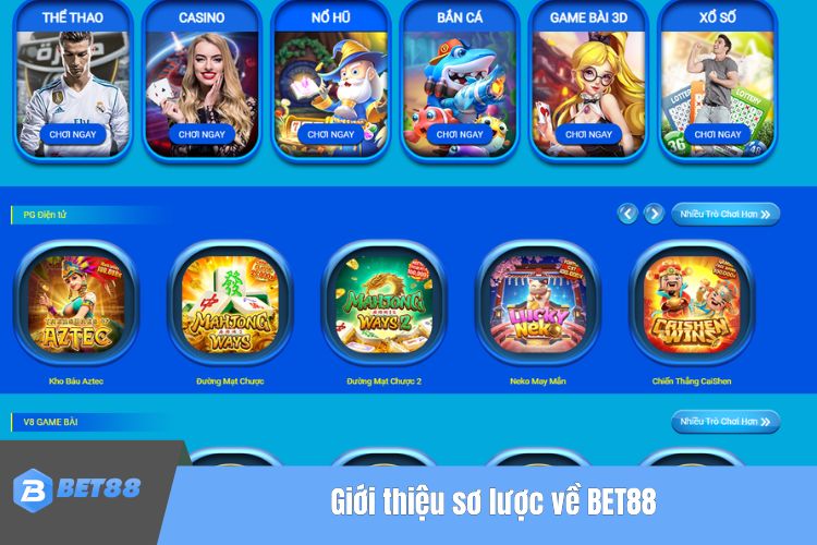 Giới thiệu sơ lược về BET88