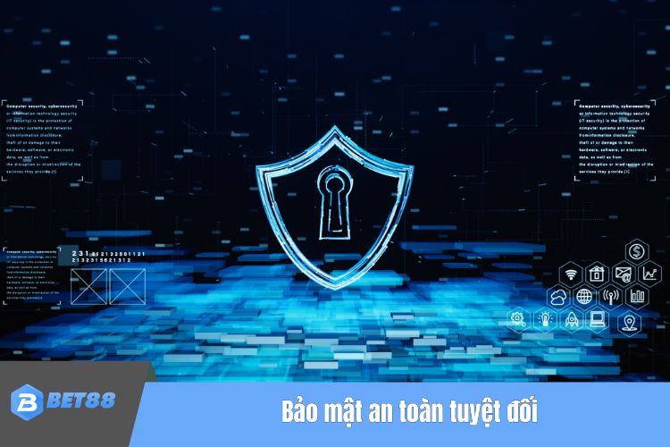 Sảnh cá cược BET88 cung cấp bảo mật an toàn tuyệt đối